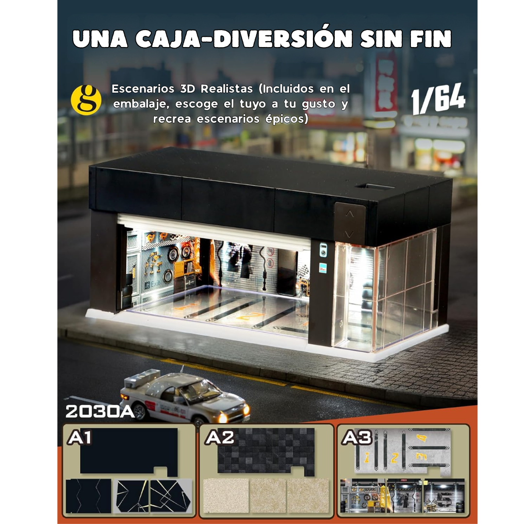 Premium Diorama Garage