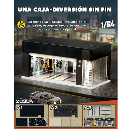 Premium Diorama Garage