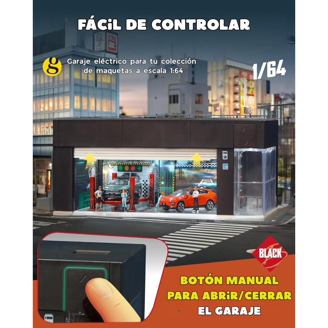 Premium Diorama Garage