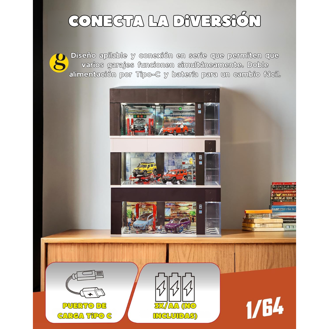 Premium Diorama Garage
